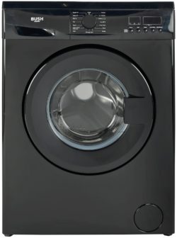 Bush WMDF714B 7KG 1400 Spin Washing Machine - Black.